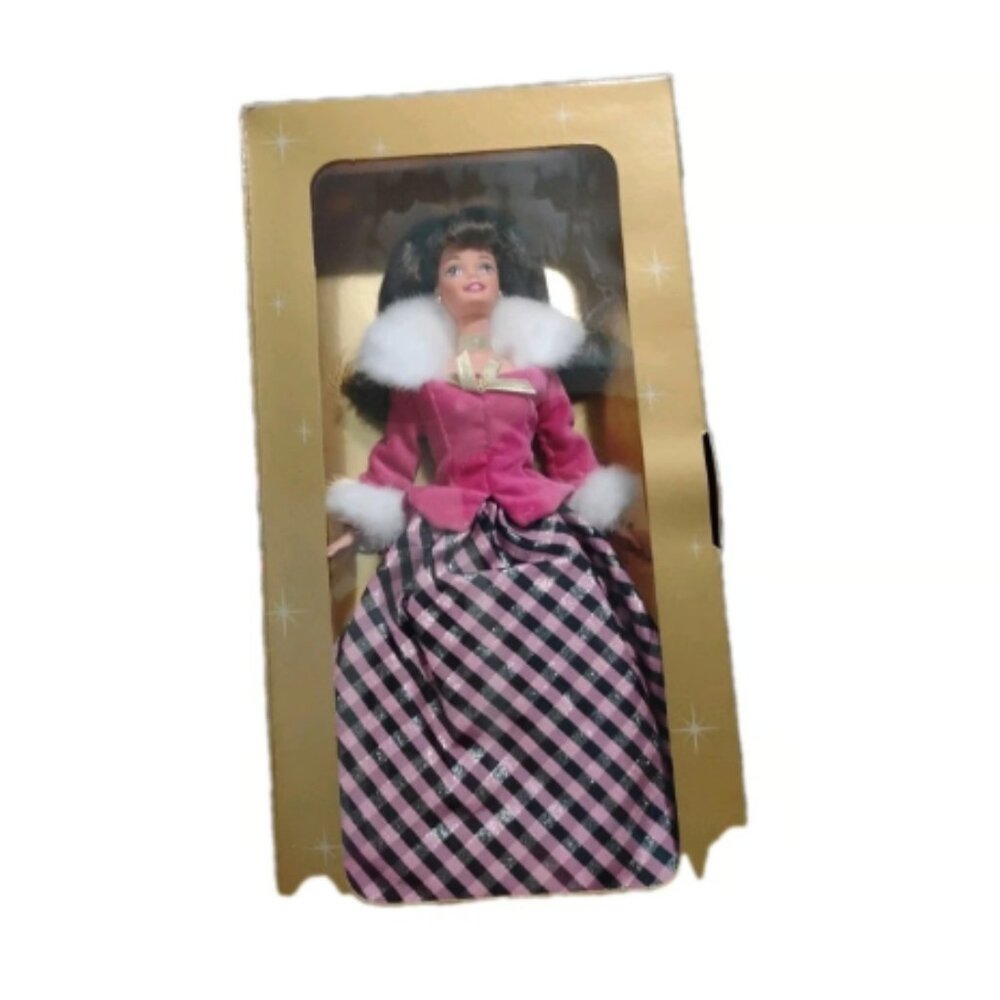 Winter Rhapsody Avon Special Edition Barbie Brunette Fashion Doll 1996 16873